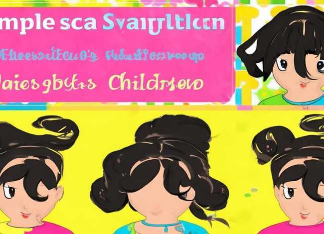 儿童发型雕刻图案简单易学、儿童发型雕刻图案简单易学图片