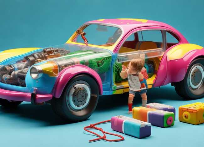 儿童电动汽车工作原理、儿童电动小汽车工作原理