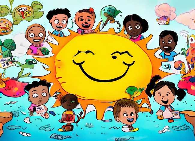 网络辟谣宣传画儿童画、网络辟谣宣传海报