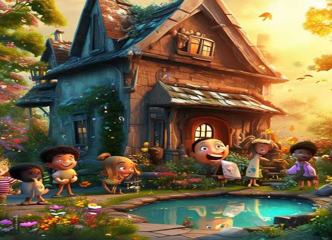 房子的故事儿童；房子的故事图片