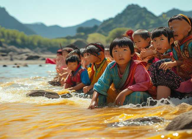 黄河的儿童故事；幼儿故事黄河的传说