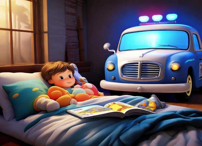 警车的故事儿童睡前故事在线、警车的故事 幼儿睡前