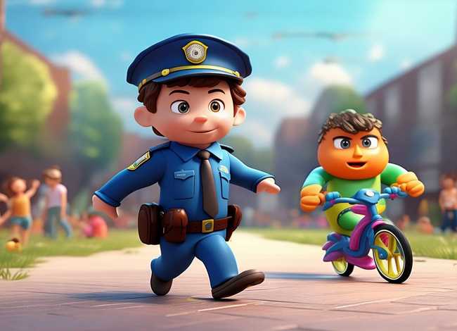 警察抓坏人视频儿童故事 - 儿童警察抓坏人的故事视频