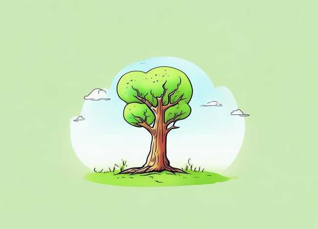 儿童图画简单（儿童图画简单树）