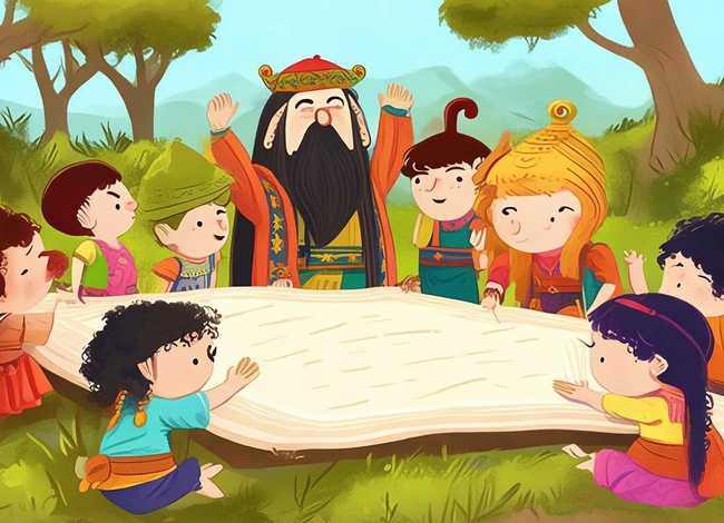 古代人物故事儿童版 古代人物故事图