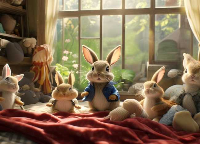 儿童睡前故事彼得兔和朋友们 - 彼得兔和他的朋友们故事简要