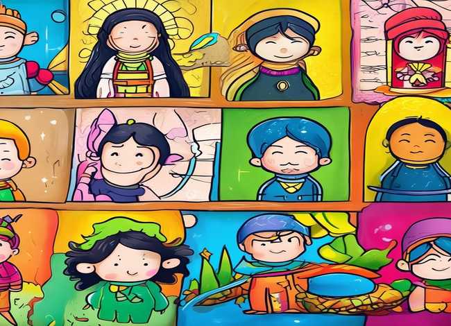 人物的故事大全经典儿童；人物故事简笔画图片大全