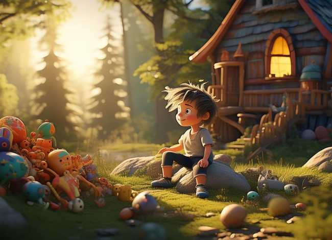 懒于充数儿童故事 - 懒于充数的故事