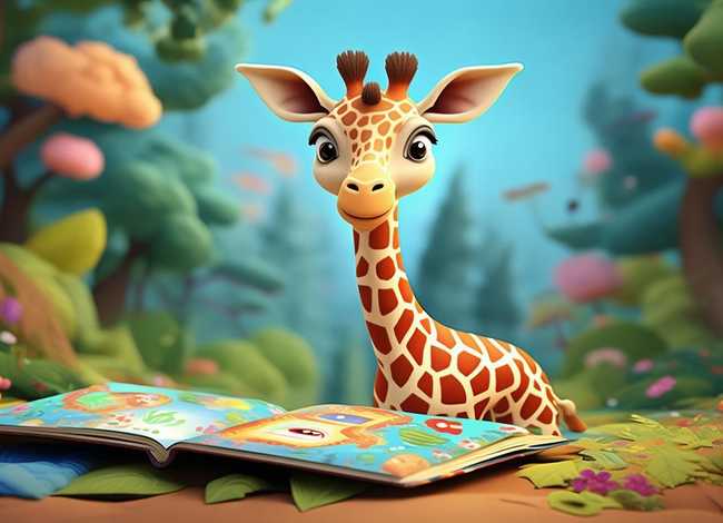 长颈鹿儿童故事绘本;长颈鹿的绘本故事 长颈鹿儿童故事绘本;长颈鹿的绘本故事