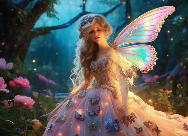 蝴蝶公主故事、蝴蝶公主故事绘本