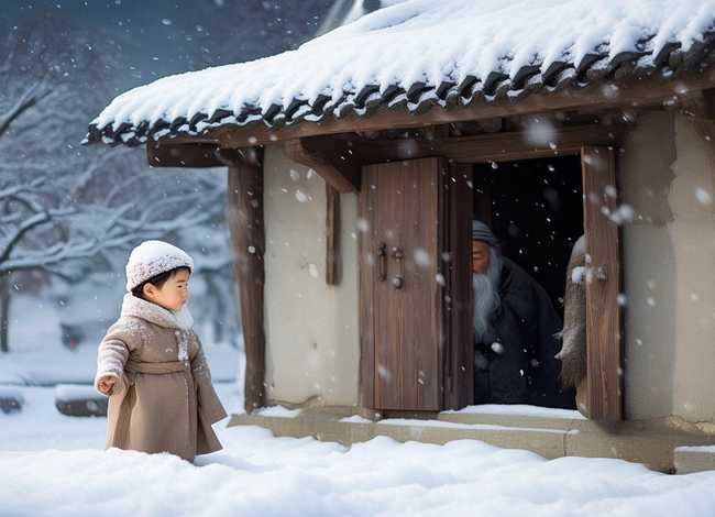 程门立雪儿童故事获奖视频 - 讲程门立雪故事视频