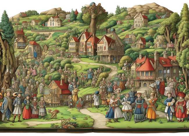 英语成语故事绘本绘画，英语成语故事绘本绘画图片大全