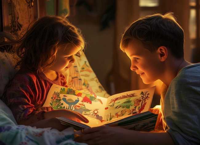 给儿童讲睡前故事素材、给小孩儿讲的睡前故事