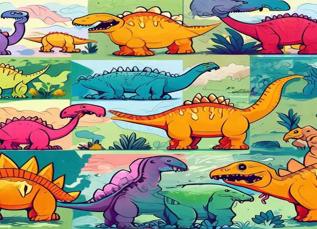 儿童简笔画恐龙大全；儿童简笔画恐龙大全图片