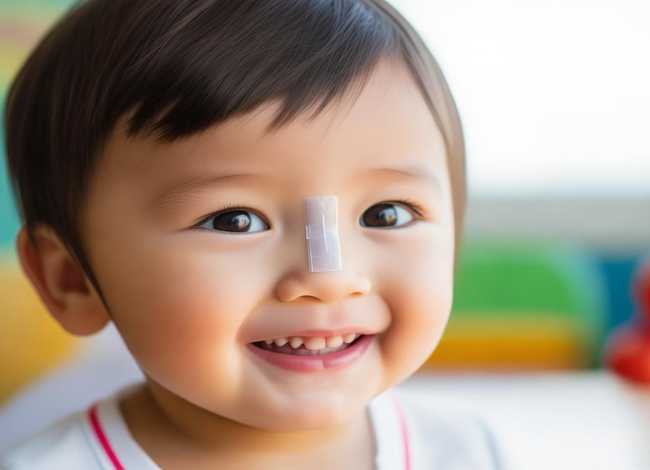 儿童通气鼻贴的正确使用方法 - 儿童通气鼻贴的正确贴法图