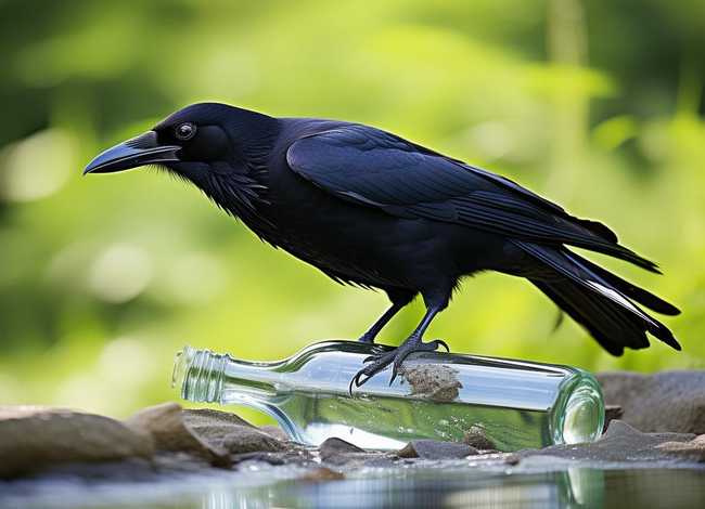 乌鸦喝水儿童故事完整版文字，乌鸦喝水的故事完整版长篇