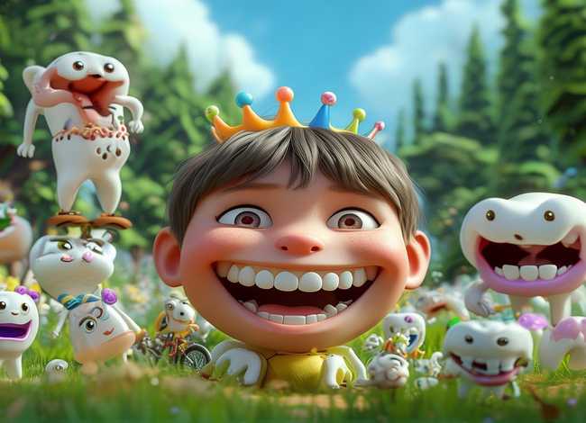 牙牙菌幼儿故事（幼儿牙齿故事）