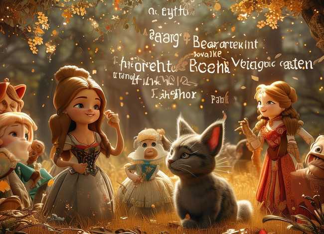 中外经典童话；中外经典童话好词好句