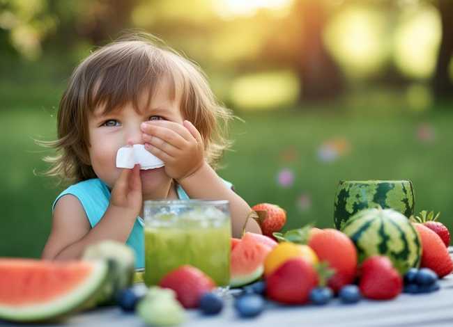 儿童夏天流鼻血、儿童夏天流鼻血吃什么降火
