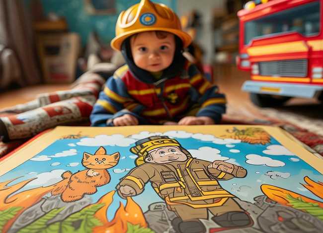 消防员的儿童故事；关于消防员的幼儿故事