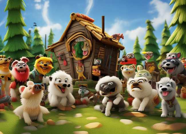 儿童寓言故事100篇汪汪队、少儿故事汪汪队