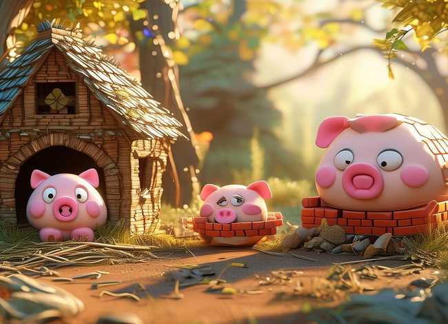 少儿故事大全免费、少儿故事大全免费听故事三只小猪