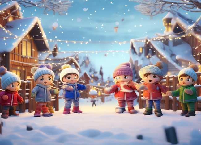 儿童故事下雪了表演；幼儿故事下雪了内容