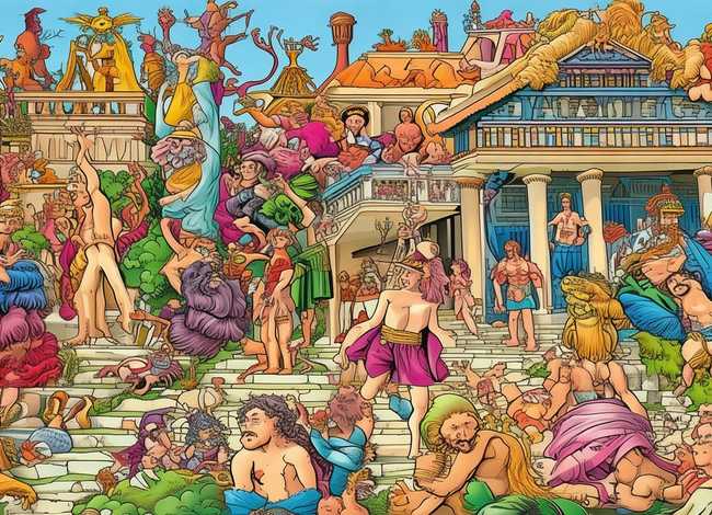 希腊神话故事儿童画 希腊神话故事名画全彩版 希腊神话故事儿童画 希腊神话故事名画全彩版