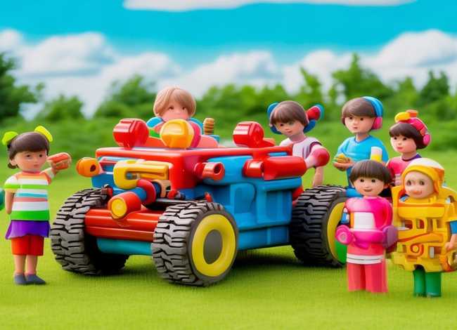 履带车儿童故事；儿童履带车制作