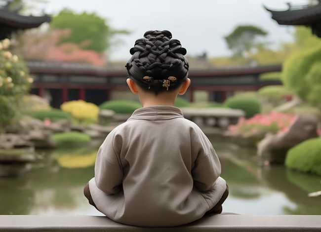 古代儿童发型图解 古代儿童发型图解大全