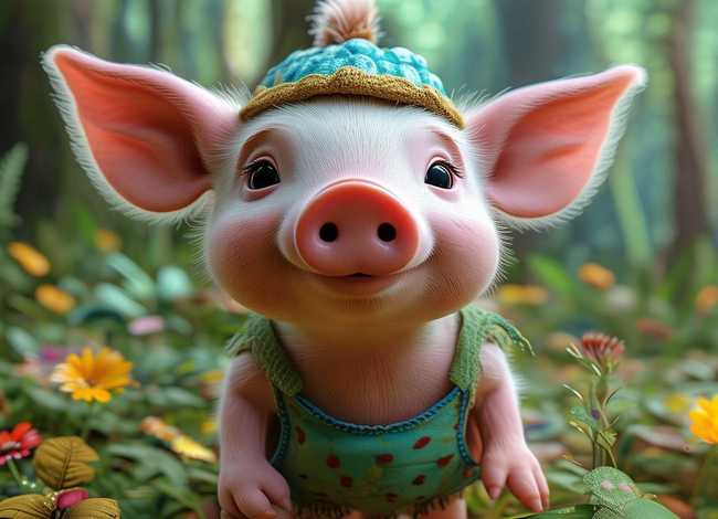 儿童故事 小猪皮皮的故事 - 小猪唏哩呼噜的故事皮皮是什么动物