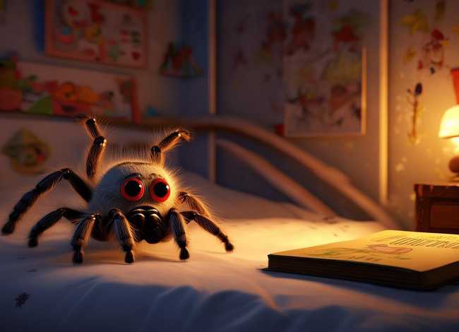 4-6岁儿童睡前故事蜘蛛的故事（小蜘蛛的睡前故事）