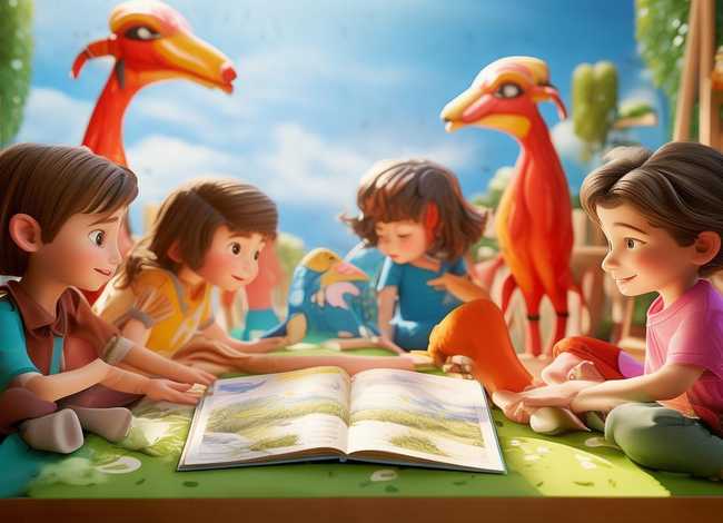 丹顶鹤儿童故事3-6岁睡前听故事书，幼儿园丹顶鹤的故事主题教案