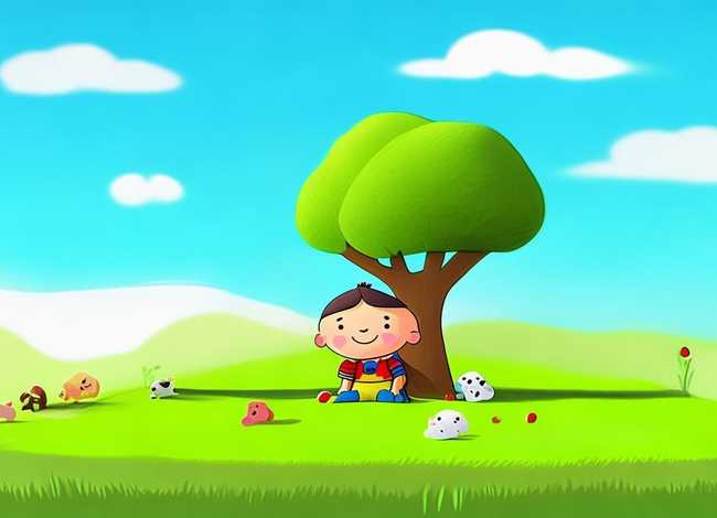 儿童故事简约版图画 - 儿童故事简约版