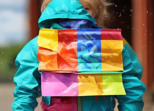 折雨衣儿童 儿童雨衣怎么折