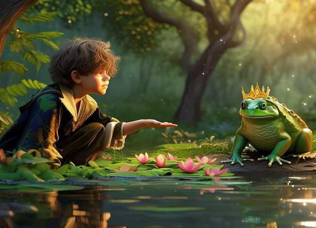 儿童故事王子和青蛙（《青蛙王子》的儿童故事）