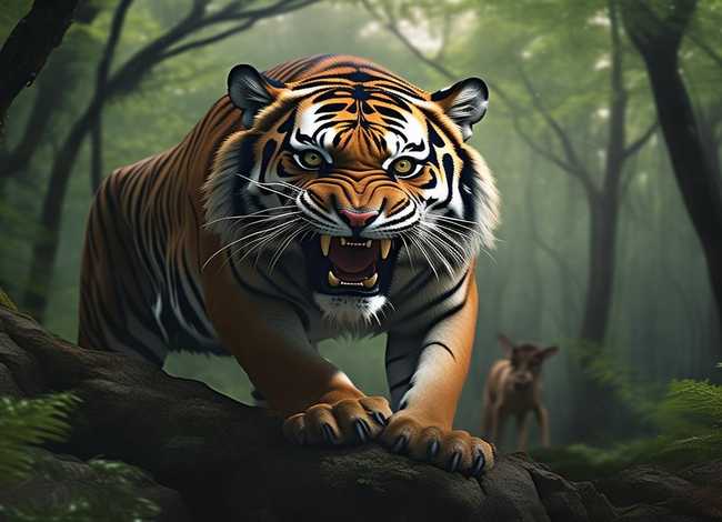 虎假虎威的故事简短 - 虎假虎威这个故事讲的是