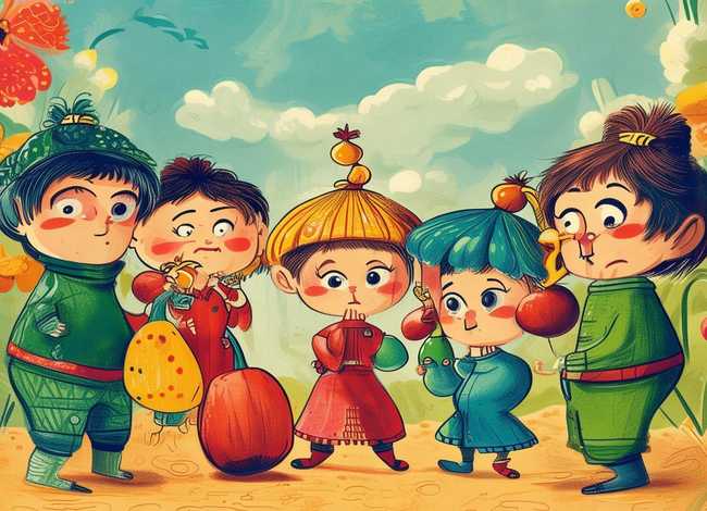 儿童故事葫芦娃七兄弟、葫芦娃七兄弟故事书儿童版