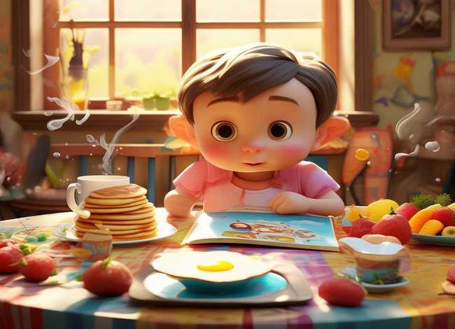 早餐的绘本故事；早餐的绘本故事怎么画