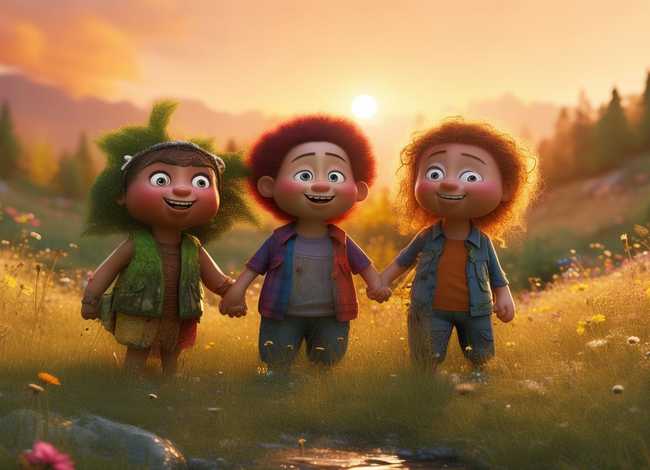 三个好朋友的故事 - 三个好朋友的故事内容