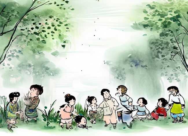 水墨画经典儿童故事绘本；水墨中国绘本系列经典故事