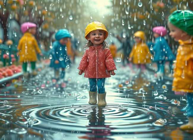 儿童故事小雨的味道；绘本故事下雨的味道