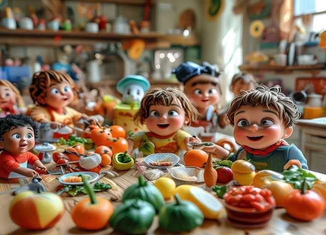 关于食物的幼儿故事、关于食物的幼儿故事大全