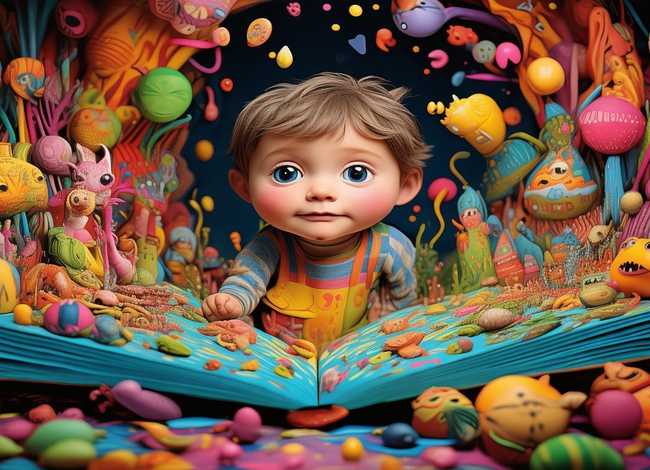 儿童手绘故事书 幼儿手绘书制作故事