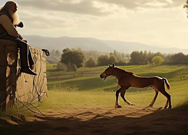 塞翁失马的寓言故事拼音版，塞翁失马的寓言故事拼音版图片