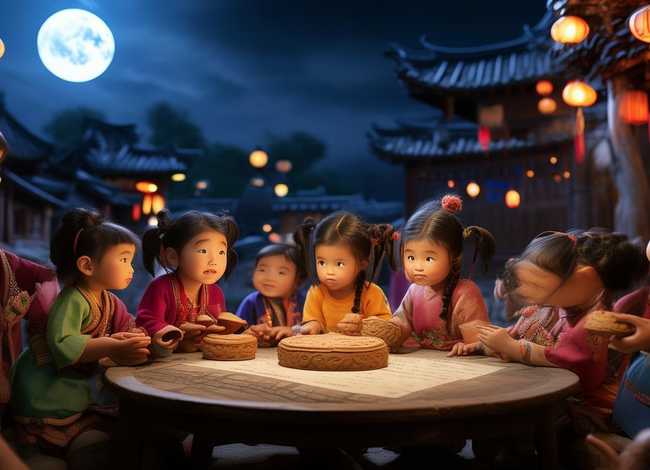 儿童中秋古诗词，少儿中秋节古诗