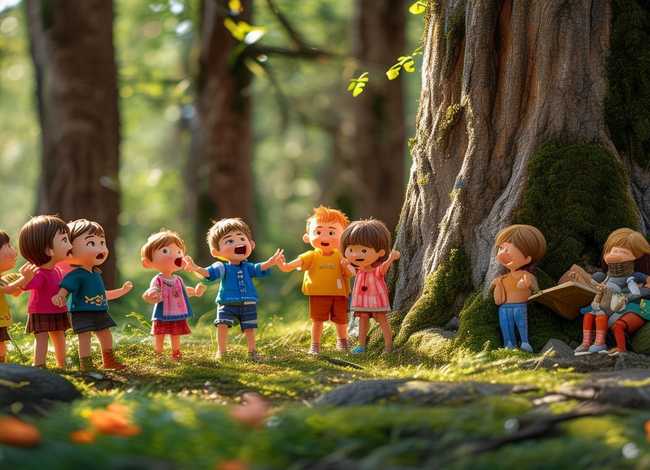 勇敢的故事儿童 - 勇敢的故事幼儿