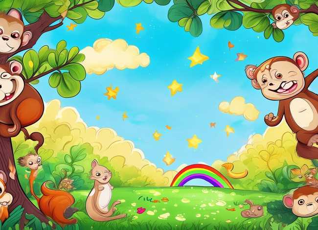 趣味插画儿童故事书；有趣的儿童插画