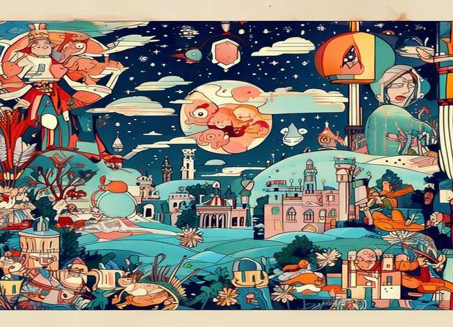 英语神话故事手抄报、英语神话故事手抄报简单又漂亮