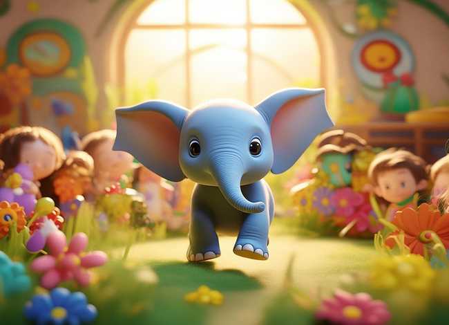 幼儿大象故事，关于大象的故事幼儿园